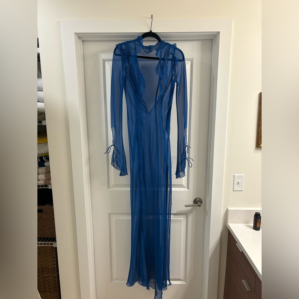 Rat & Boa Vibrant Blue Dress - Picture 2 of 4